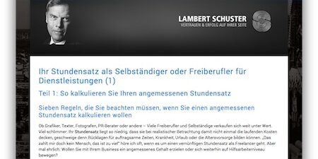 Screenshot Stundensatz