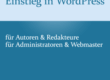 Cover „Einstieg in WordPress“