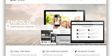 Screenshot Enfold Child